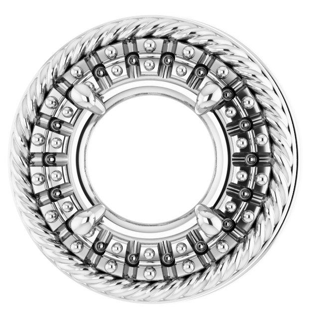 Halo-Style Pendant