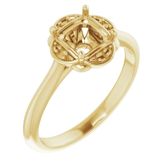 Halo-Style Engagement Ring