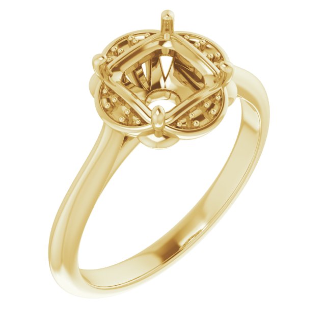 Halo-Style Engagement Ring