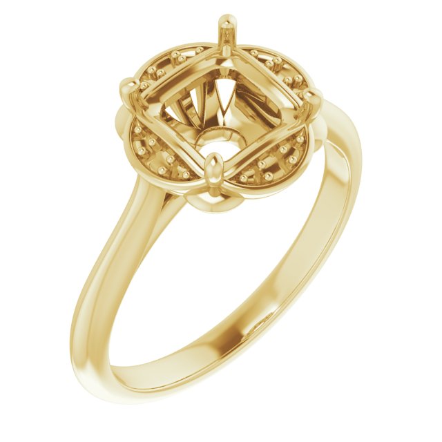Halo-Style Engagement Ring