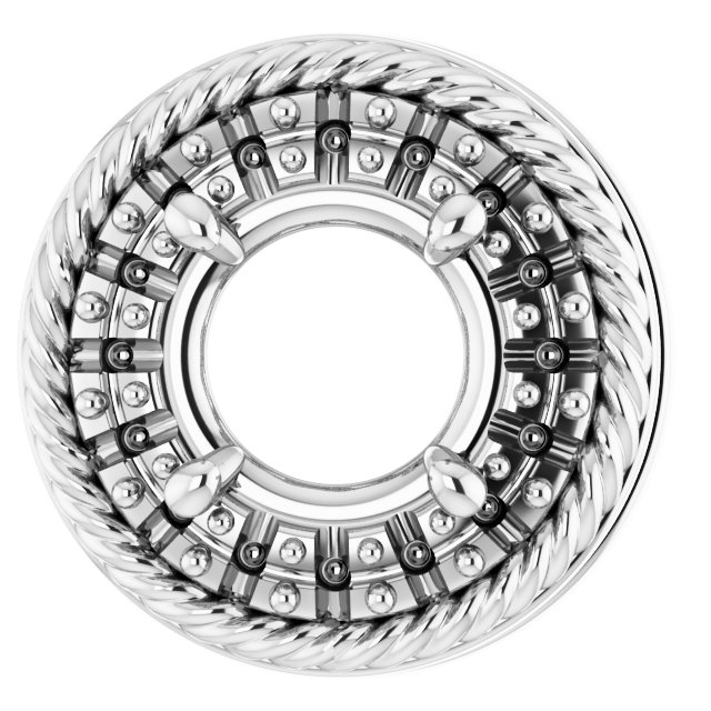 Halo-Style Pendant