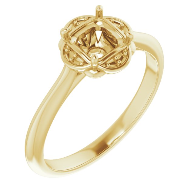 Halo-Style Engagement Ring
