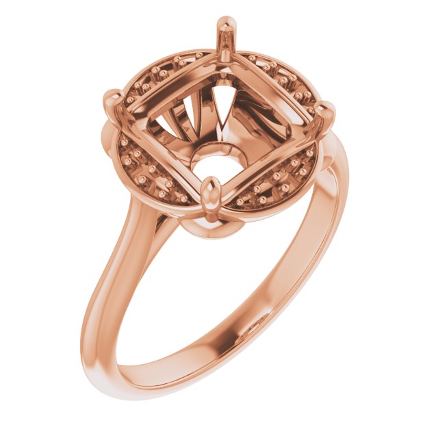 Halo-Style Engagement Ring