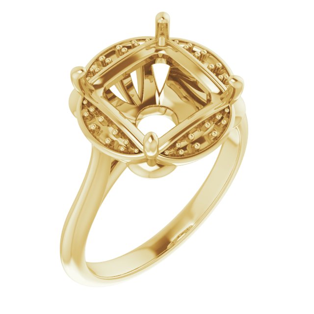 Halo-Style Engagement Ring