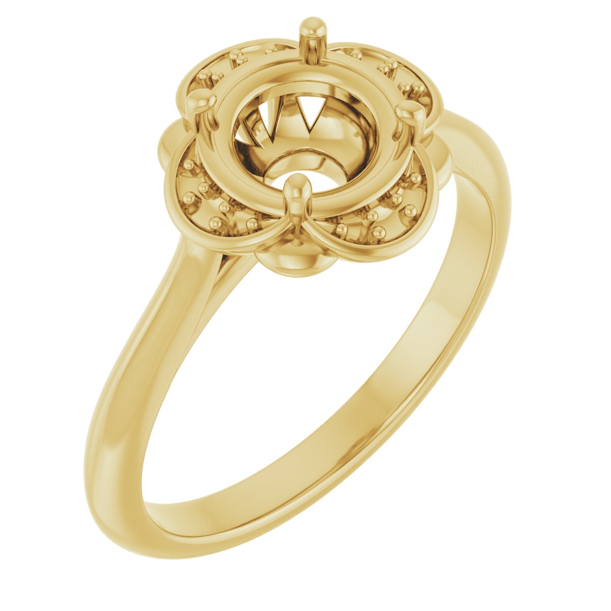 Halo-Style Engagement Ring