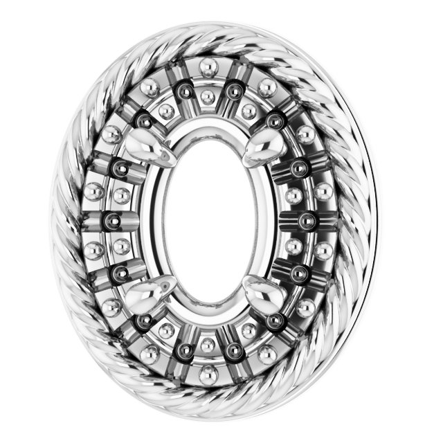 Halo-Style Pendant
