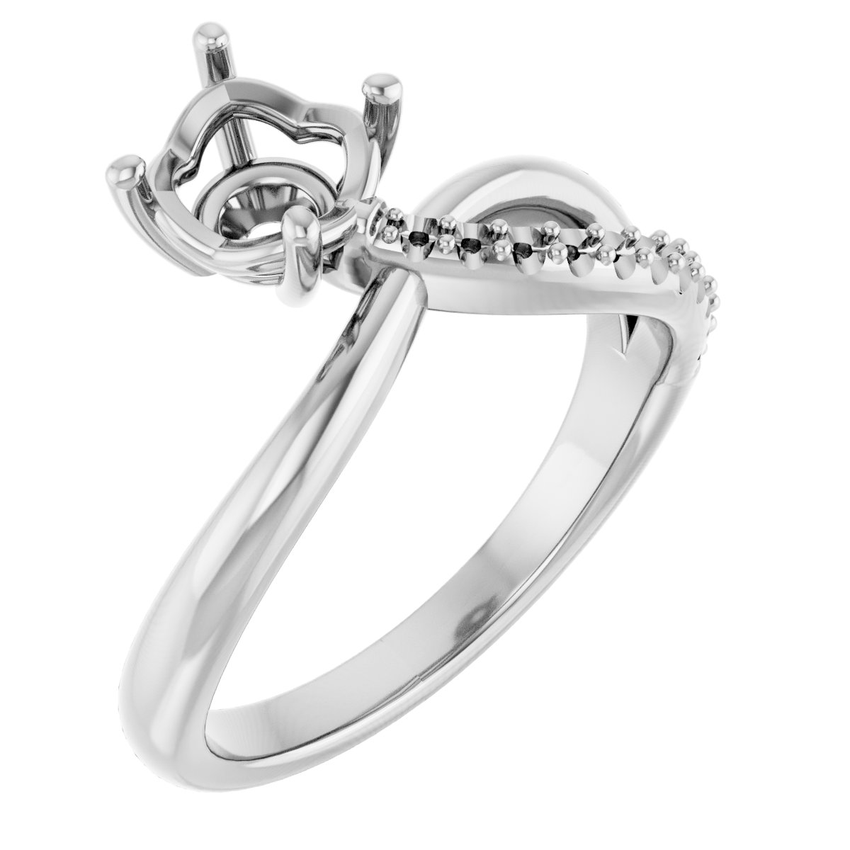 Accented Freeform Ring