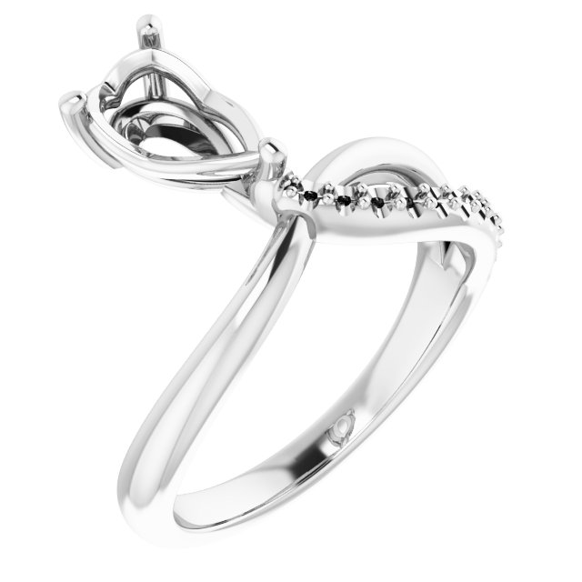 Accented Freeform Ring