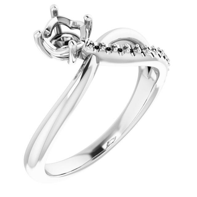 14K White 5/8 CTW Lab-Grown Diamond Ring 