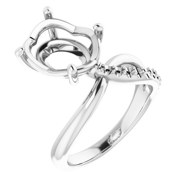 Accented Freeform Ring