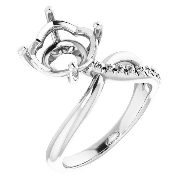 Accented Freeform Ring