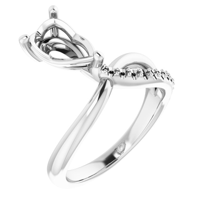 Accented Freeform Ring