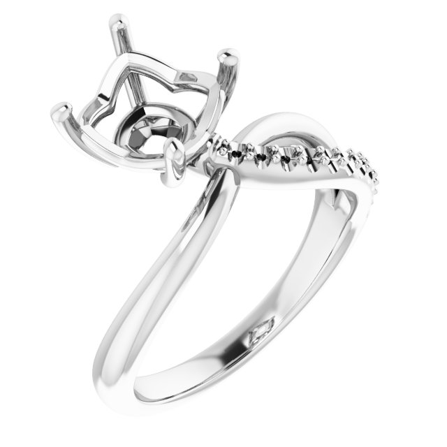 Accented Freeform Ring