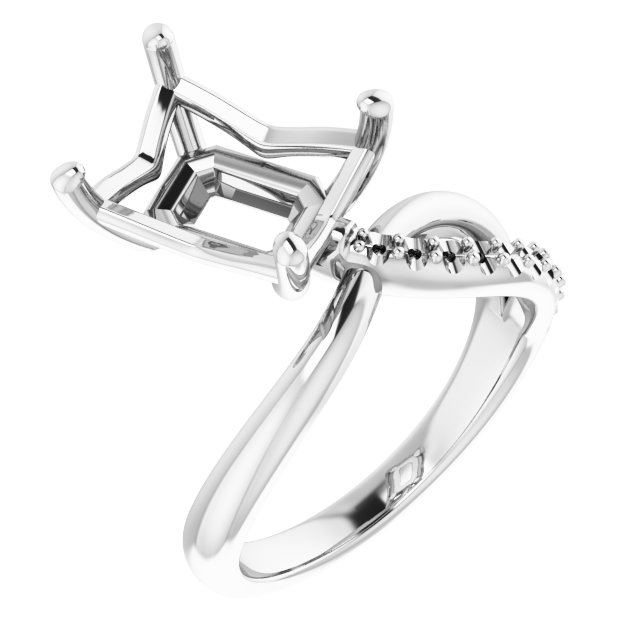 Accented Freeform Ring