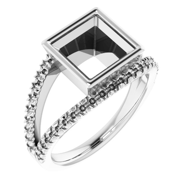 Bezel-Set Accented Ring