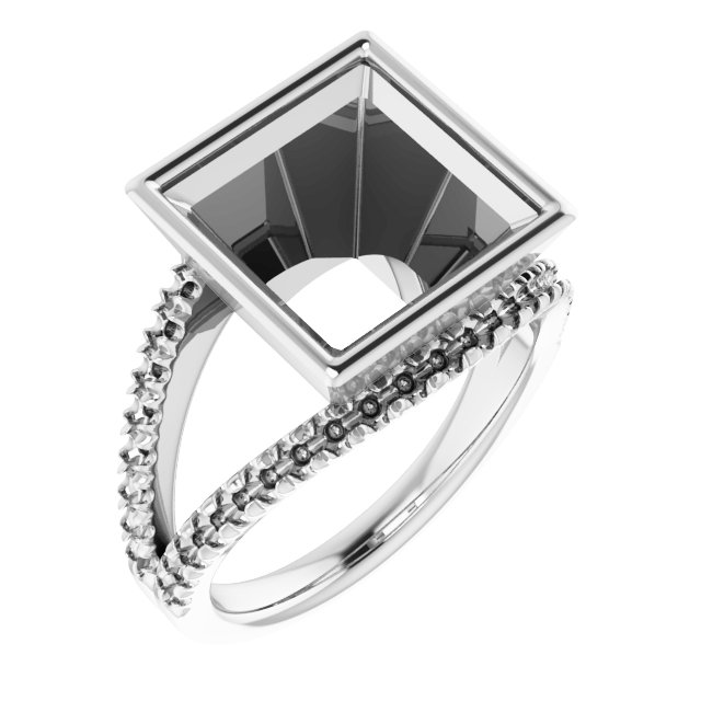 Bezel-Set Accented Ring