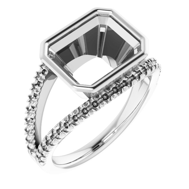 Bezel-Set Accented Ring