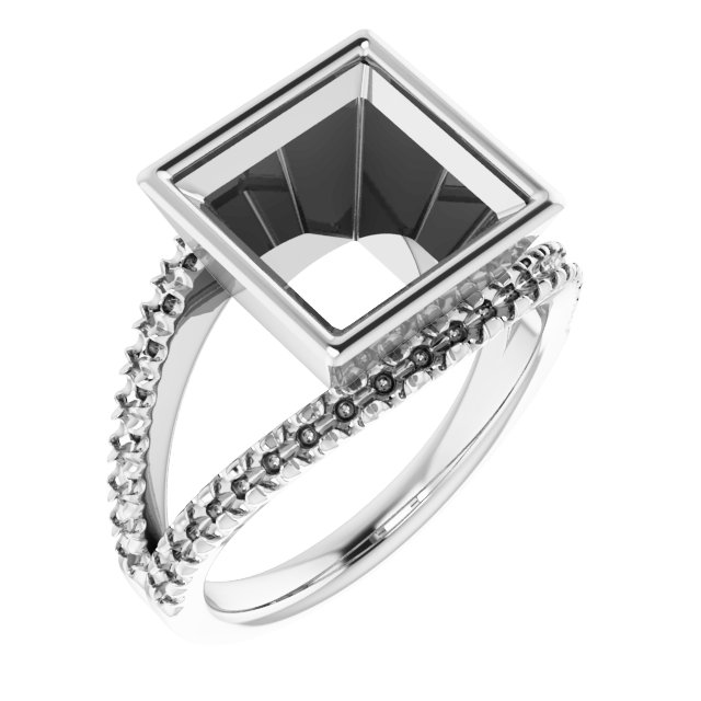 Bezel-Set Accented Ring