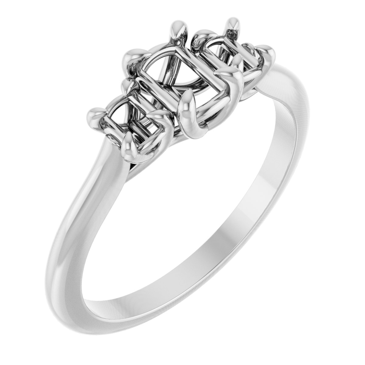 Three-Stone Engagement Ring or Band