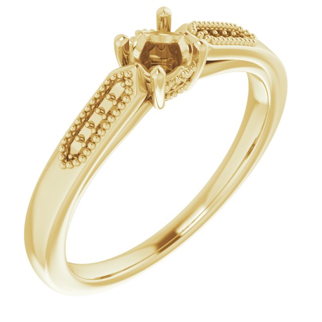 14k Yellow Gold