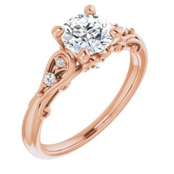 Sculptural-Inspired Engagement Ring or Band