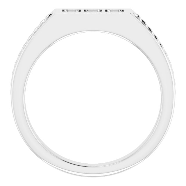 5 x 3 mm Emerald Band Mounting view 2