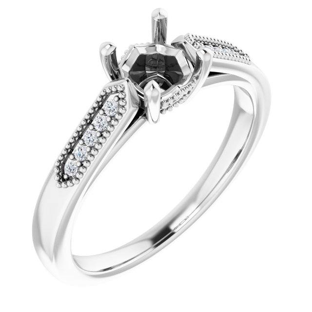 14k White Gold