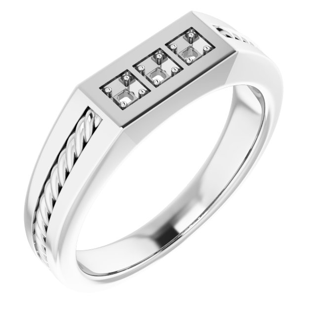 14k White Gold