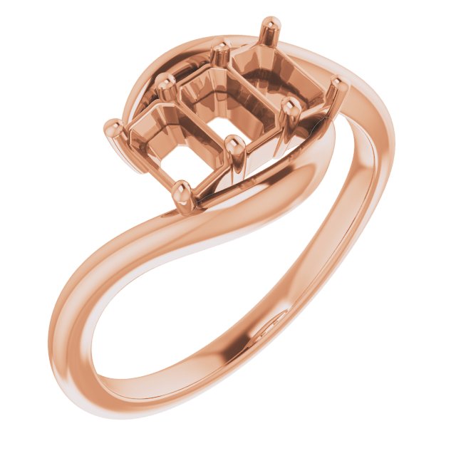 Three-Stone Bypass Ring