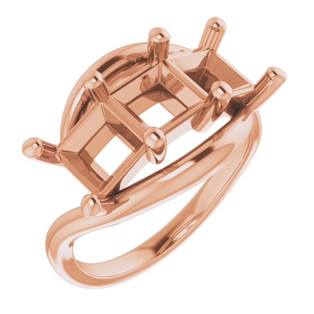 Three-Stone Bypass Ring