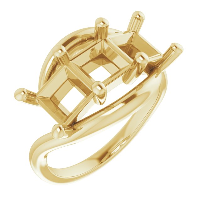 Three-Stone Bypass Ring