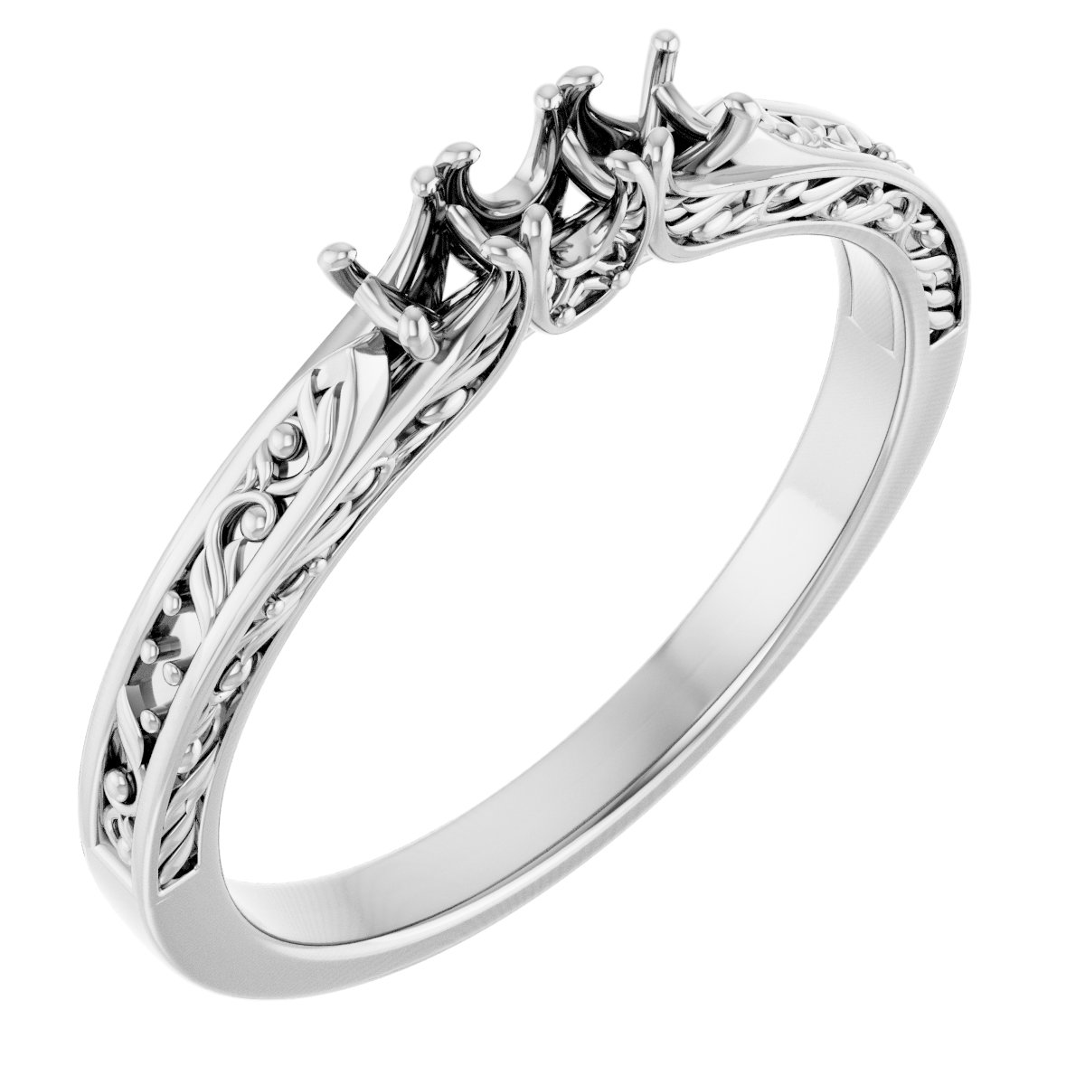 Three-Stone Anniversary Band