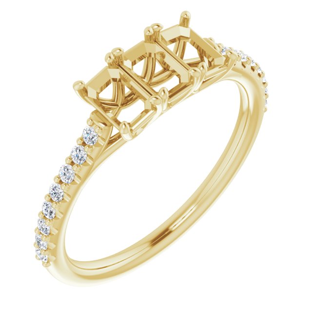 14k Yellow Gold