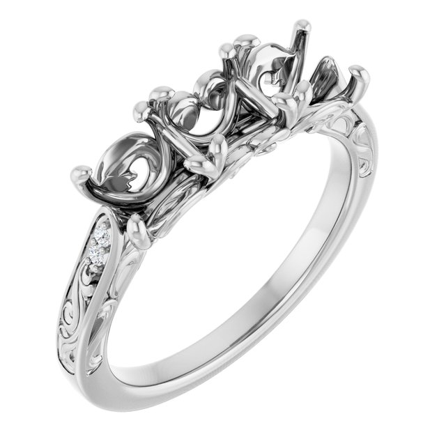 14k White Gold