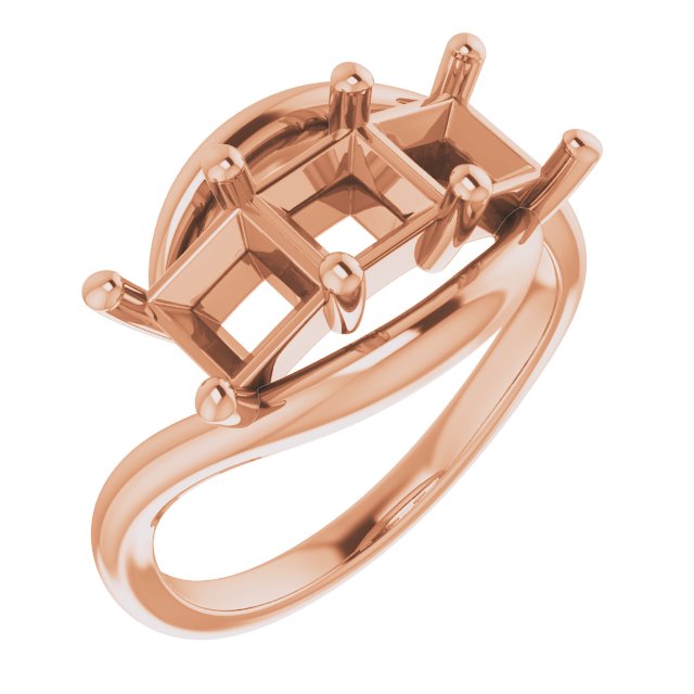 Three-Stone Bypass Ring