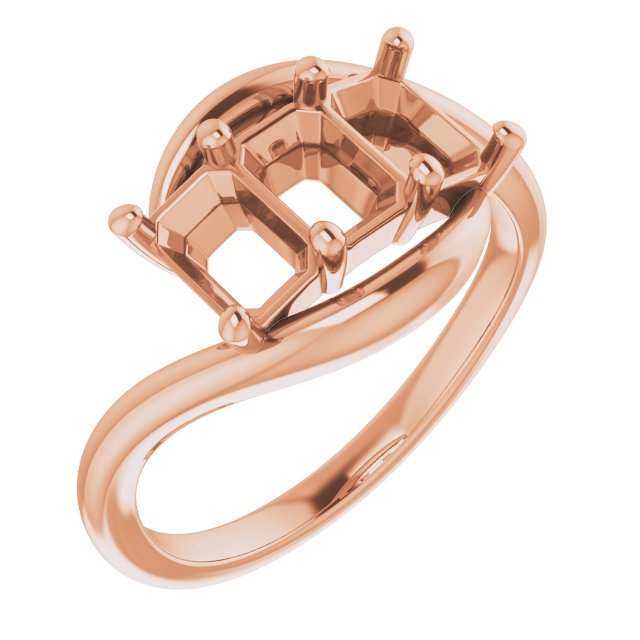 Three-Stone Bypass Ring