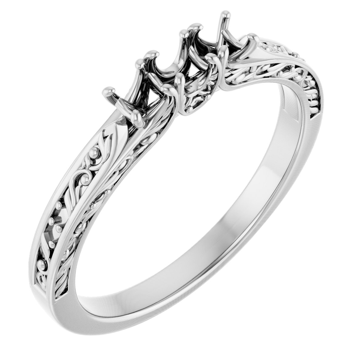 Three-Stone Anniversary Band