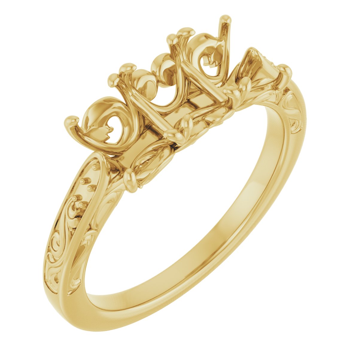 Three-Stone Anniversary Band