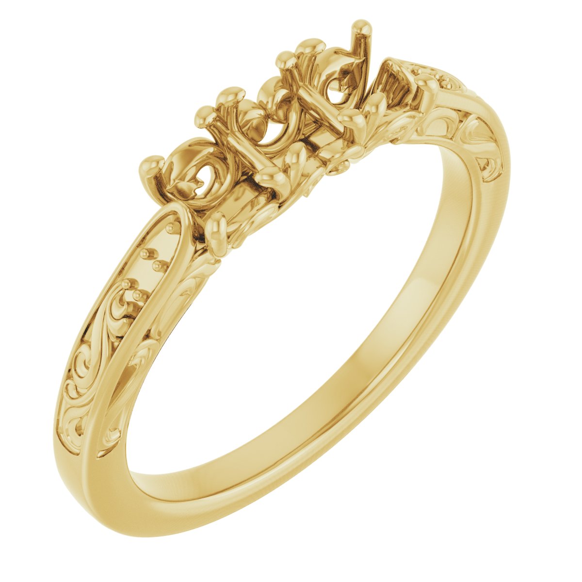 Three-Stone Anniversary Band