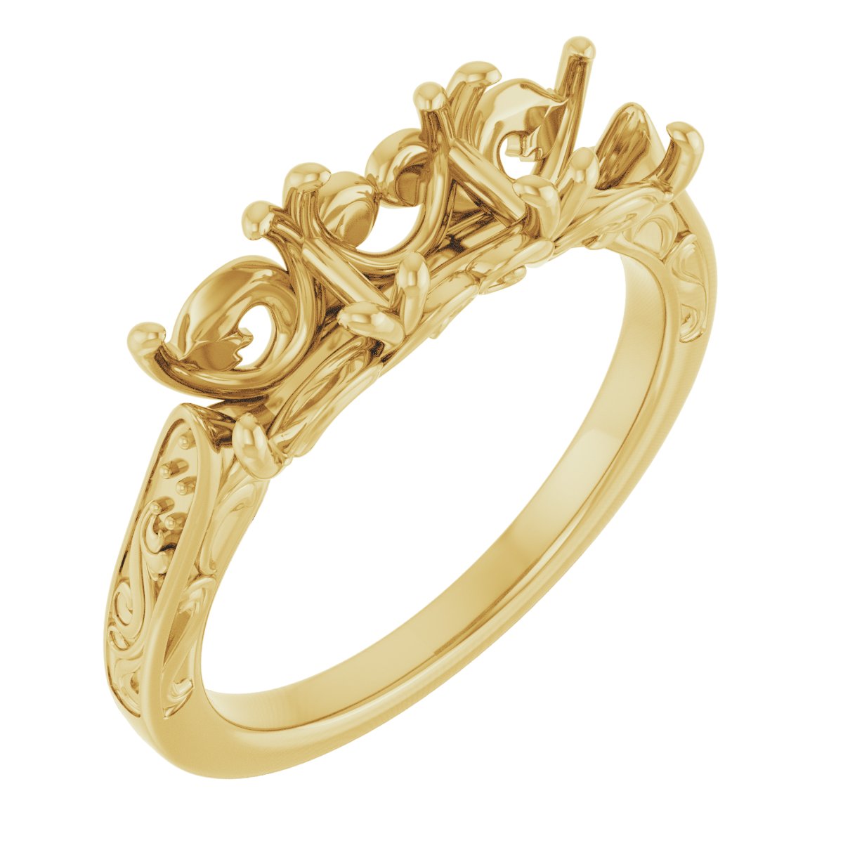 Three-Stone Anniversary Band