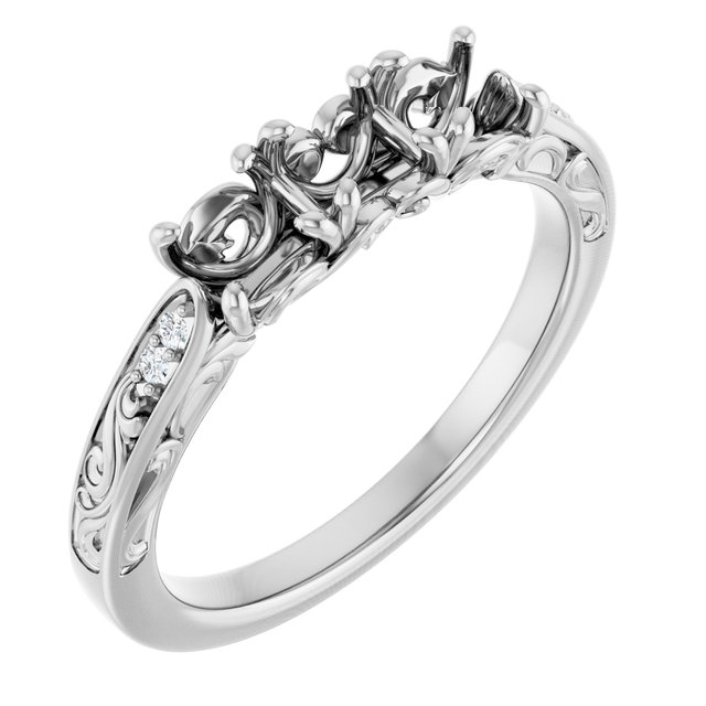 14k White Gold