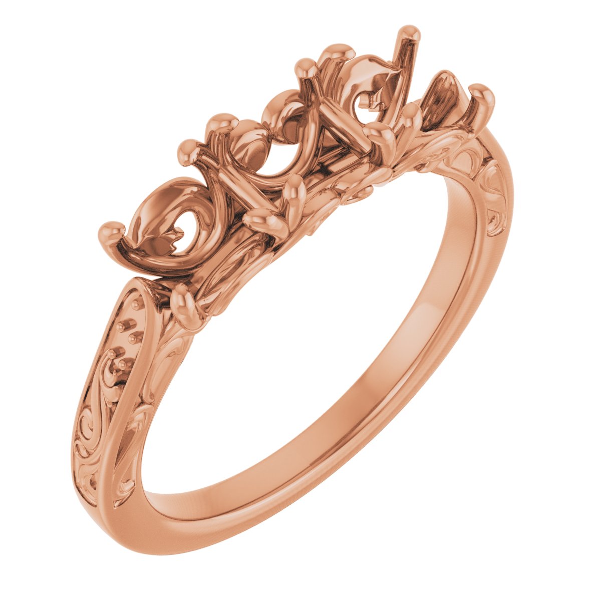 Three-Stone Anniversary Band