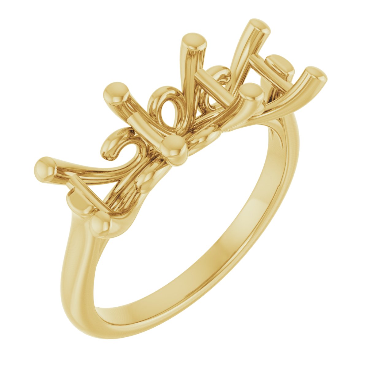 Three-Stone Anniversary Band