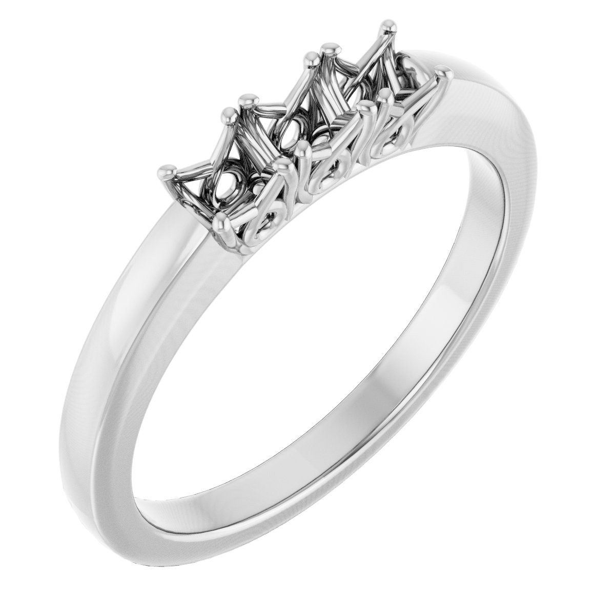 Three-Stone Anniversary Band