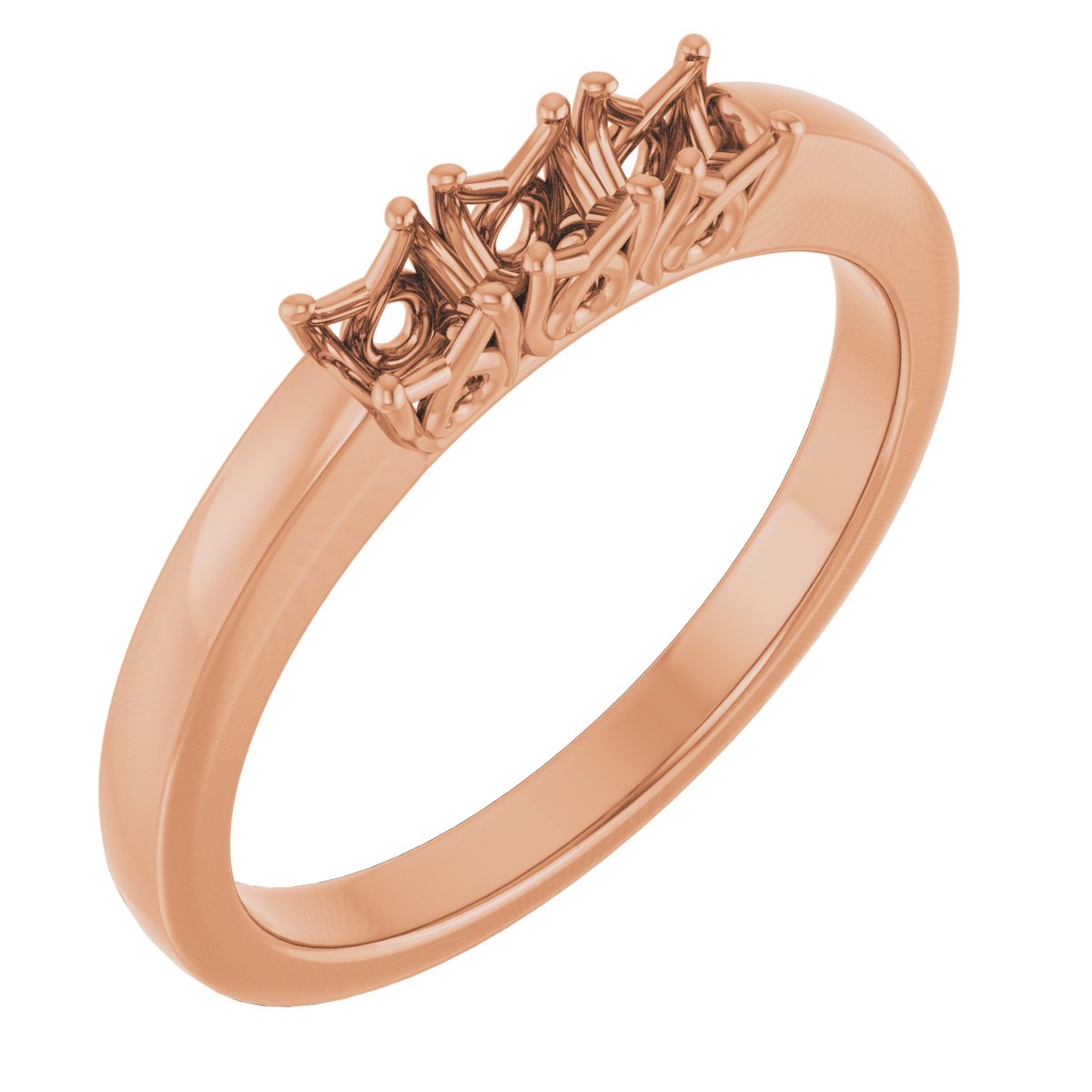 Three-Stone Anniversary Band