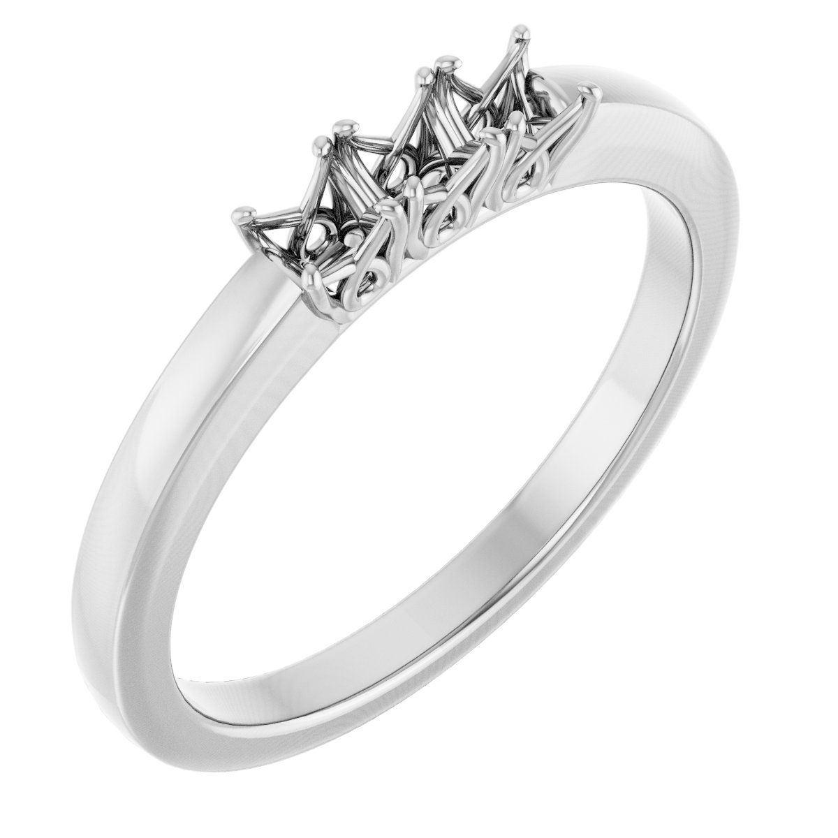 Three-Stone Anniversary Band