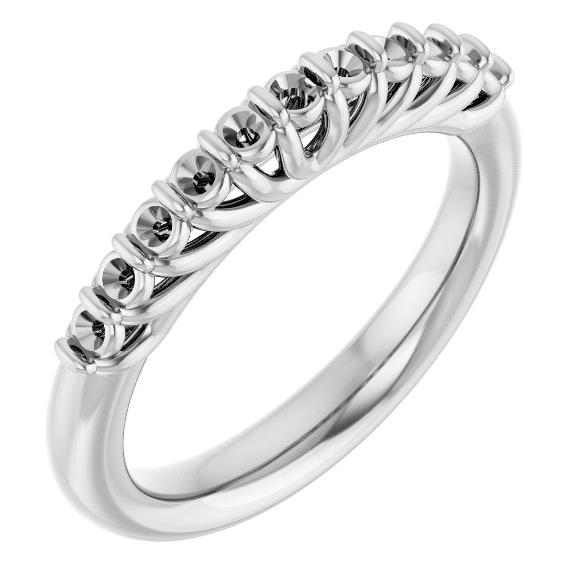 Seven-Stone Anniversary Band