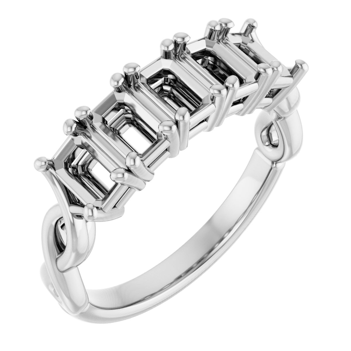 Five-Stone Anniversary Band