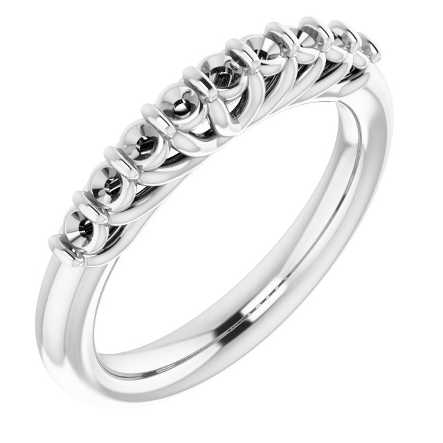 Seven-Stone Anniversary Band