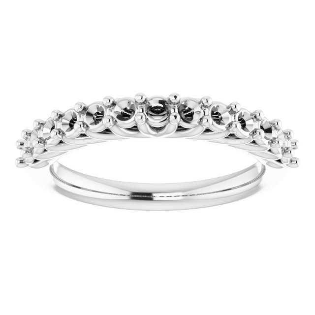 14K White 5/8 CTW Diamond Anniversary Band